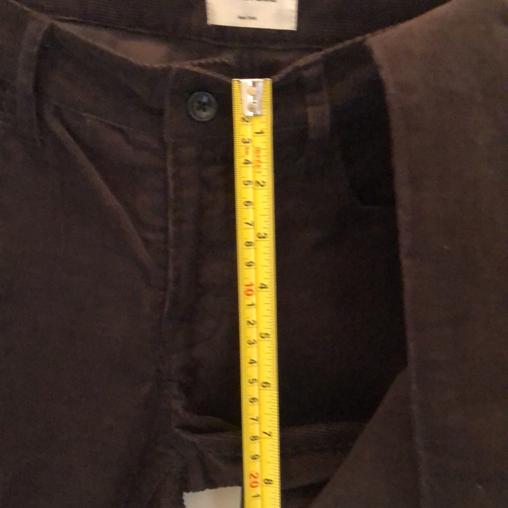 Helmut Lang NY tall straight leg, low waist, 2.5” belt loops, corduroy pants - Picture 8 of 13